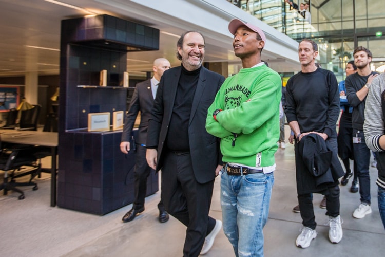 "Paris est en avance en termes de créativité", Pharrell Williams Adoube La Station F Lors De Sa Visite En France