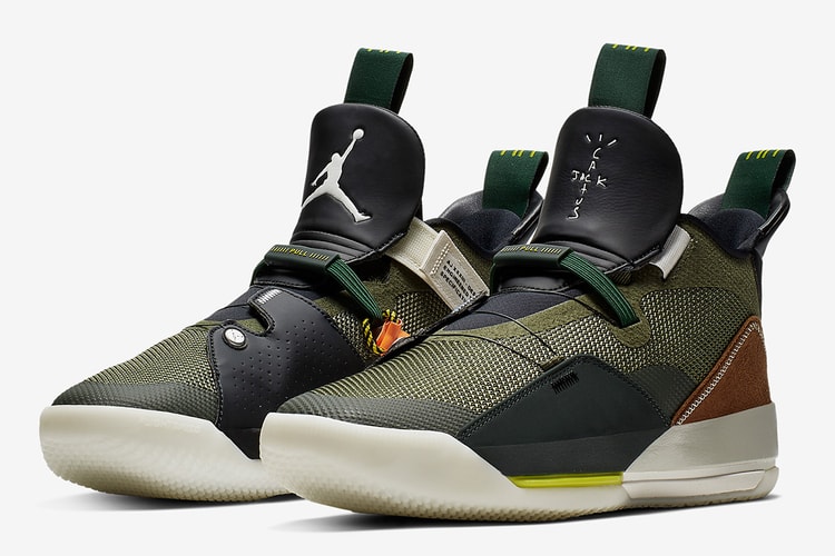 Voici La Date De Sortie Et Les Visuels Officiels De La Travis Scott x Air Jordan 33