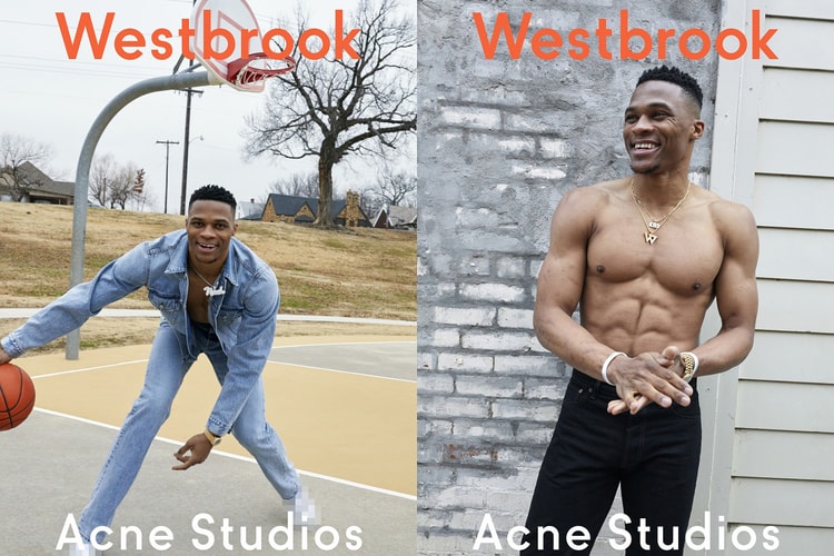 Russell Westbrook Star De La Campagne Printemps/Été 2019 D'Acne Studios