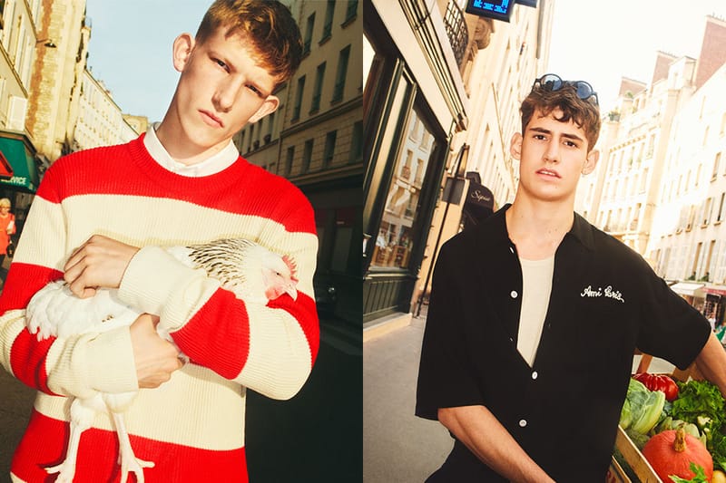 AMI Amène L'Esprit De La Ferme Dans La Capitale Pour Le Lookbook De Sa Collection Printemps/Été 2019