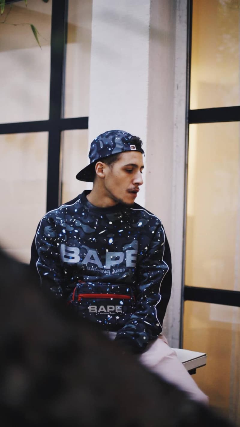 BAPE Space Camo France Teaser Shop