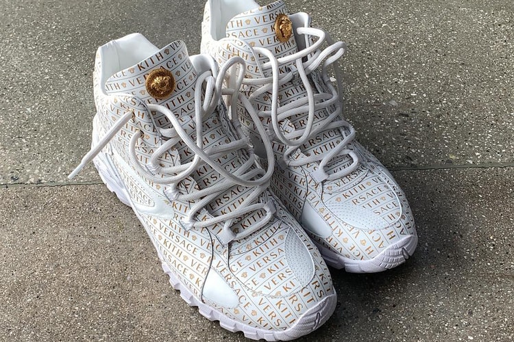 Ronnie Fieg Tease Les Sneakers De La Collab KITH x Versace
