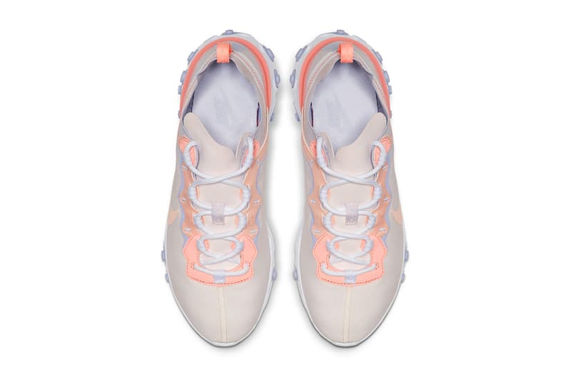 Photo Nike React Element 55 "Pale Pink"