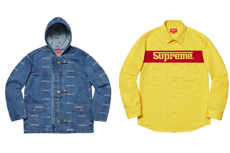 Voici Tous Les Vêtements De La Collection Printemps/Été 2019 De Supreme