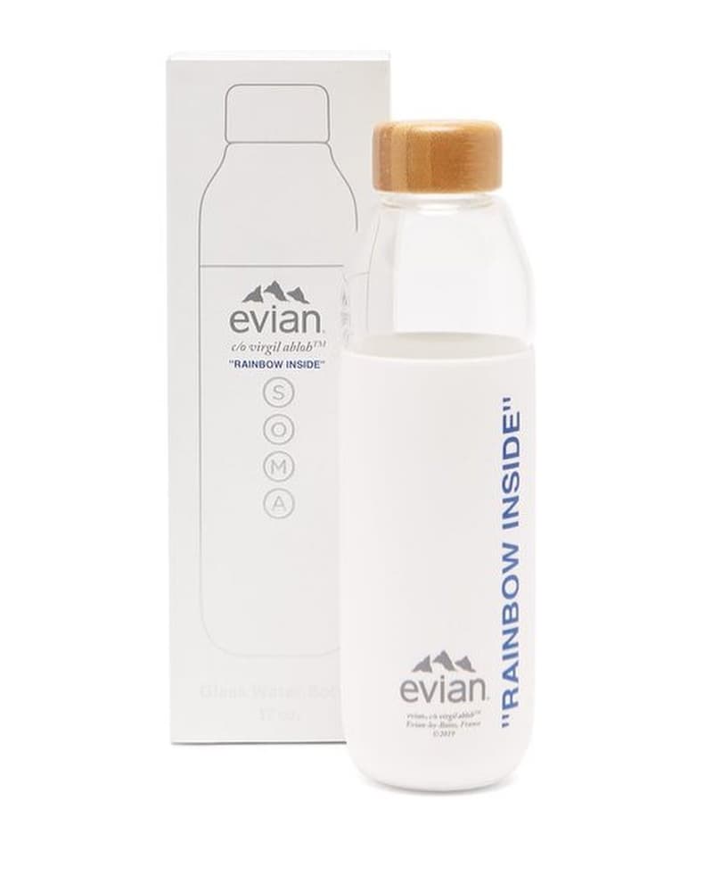 Photo Des Bouteilles Virgil Abloh x Evian