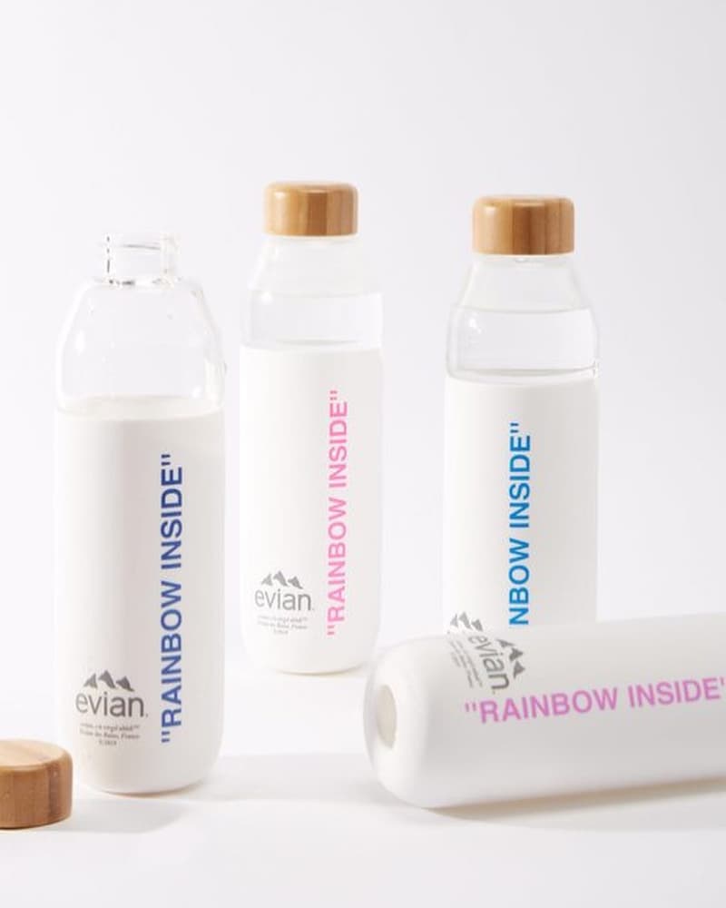 Photo Des Bouteilles Virgil Abloh x Evian