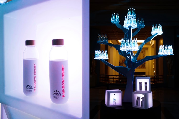 Plongez Dans Les Coulisses Du Lancement De La Collab Virgil Abloh x Evian