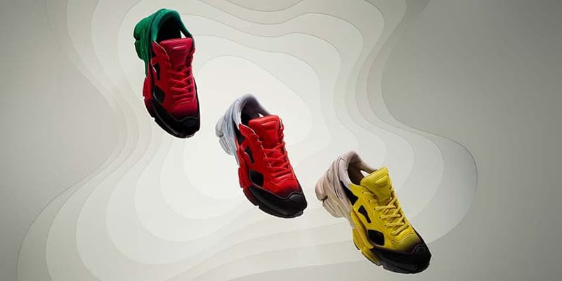 raf simons adidas rouge