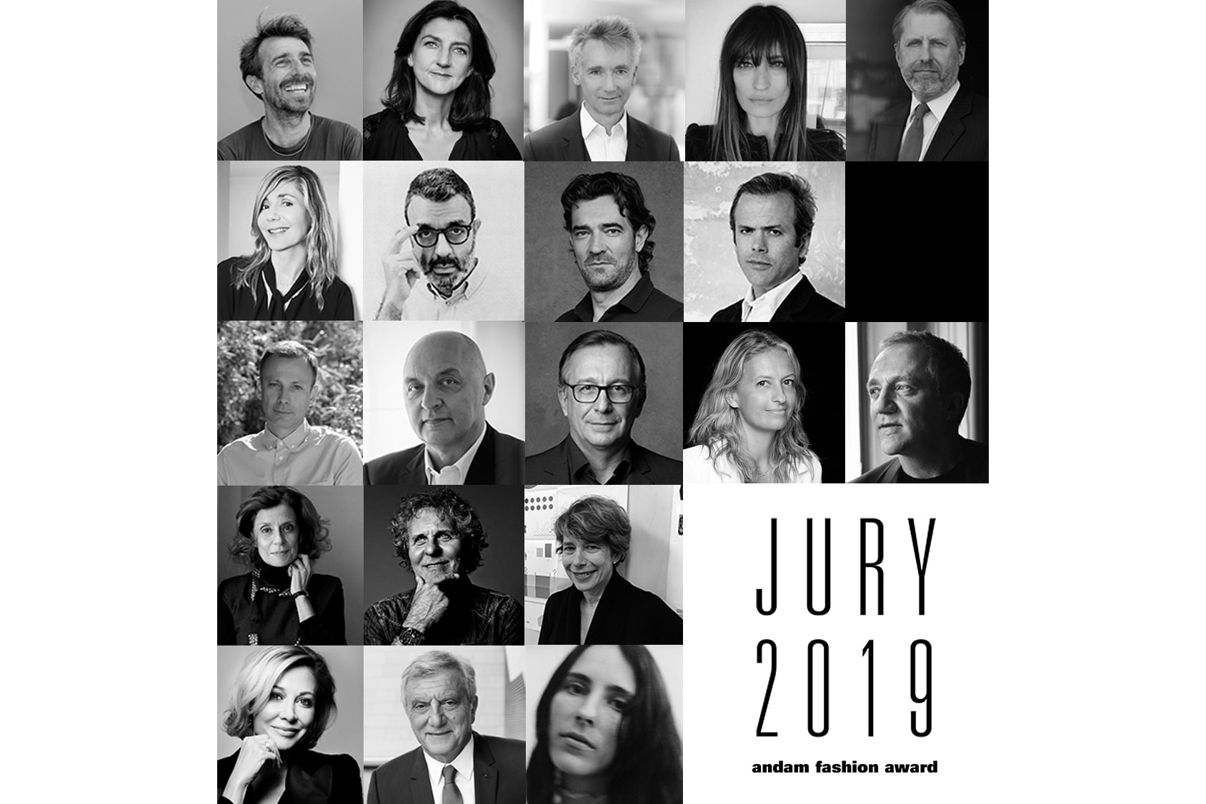 Photo Du Jury De L'ANDAM 2019