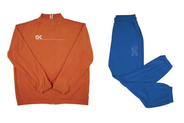 applecore droppe des tracksuits en velours haut en couleur