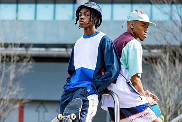 Photo BAPE France "Color Block" Collection