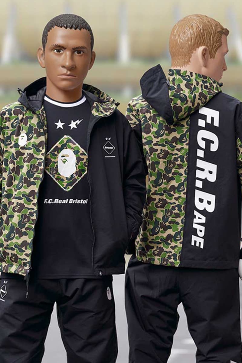 Photo Du Lookbook BAPE x F.C. Real Bristol