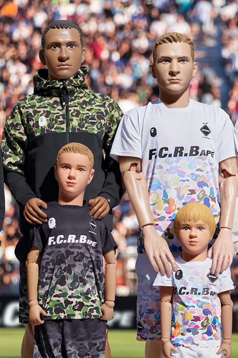 Photo Du Lookbook BAPE x F.C. Real Bristol