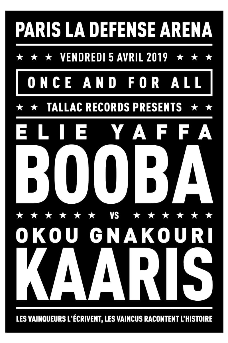 Booba Kaaris Combat Affiche Art