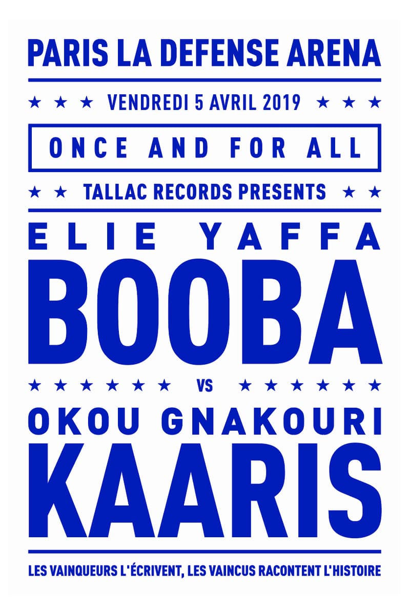 Booba Kaaris Combat Affiche Art