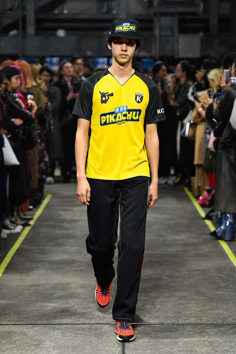 Koché Collection Automne Hiver 2019 Pikachu Maillots