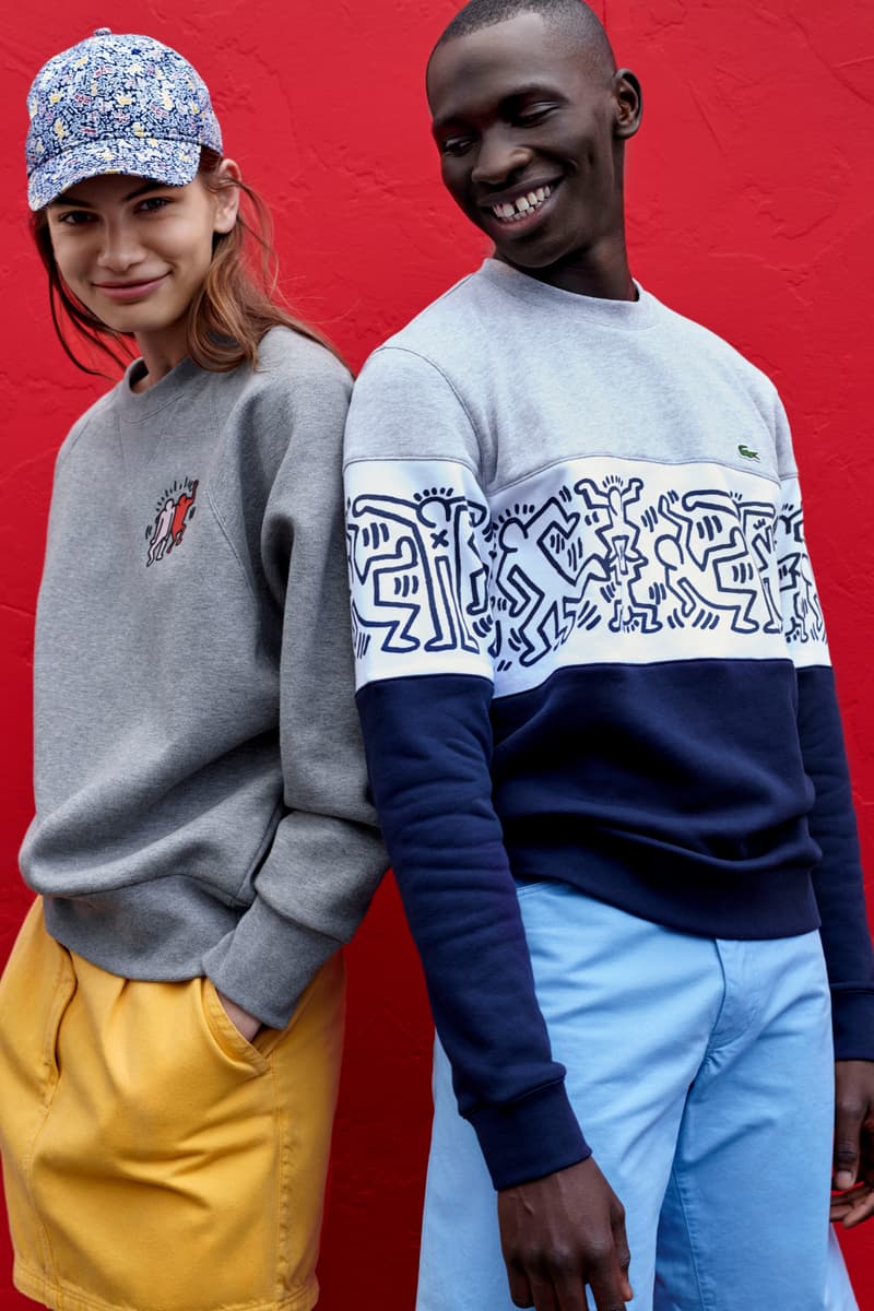 Photo Lacoste x Keith Haring