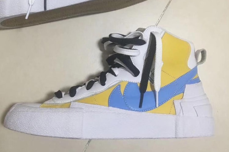 Premier aperçu d'un tout nouveau coloris de la sacai x Nike "Blazer with the Dunk"