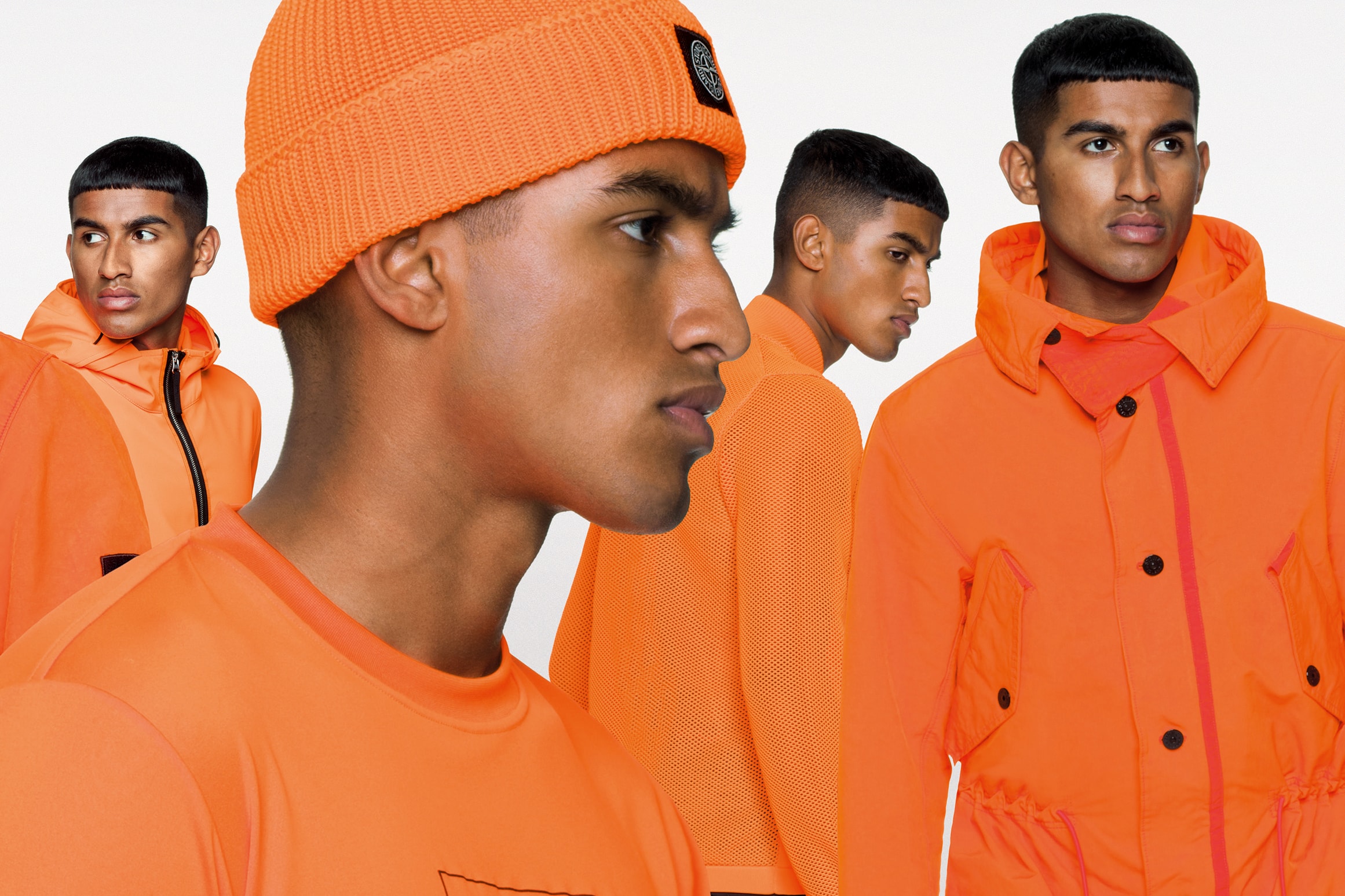 Stone Island collection fluo 