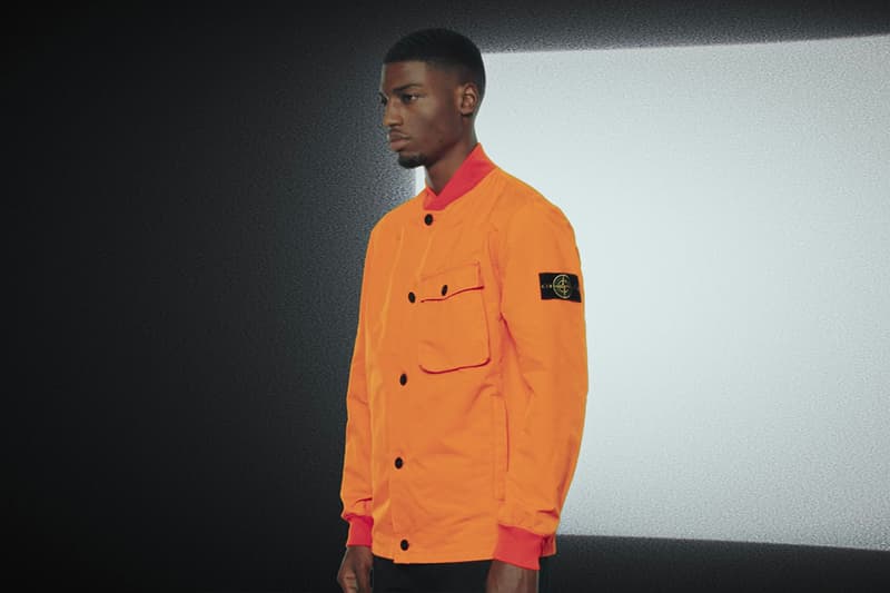 Stone Island collection fluo