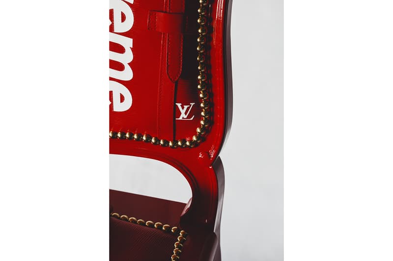 Supreme x Louis Vuitton : Un Label Parisien Imagine Une Chaise En Hommage | HYPEBEAST