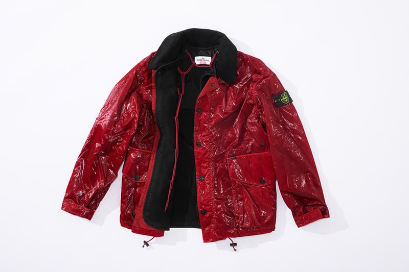 Photos De La Collaboration Entre Supreme Et Stone Island