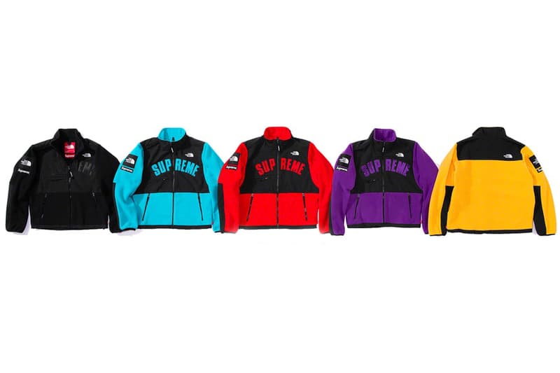 Supreme the north face drop 28 mars 