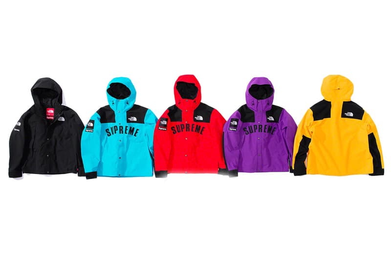 Supreme the north face drop 28 mars