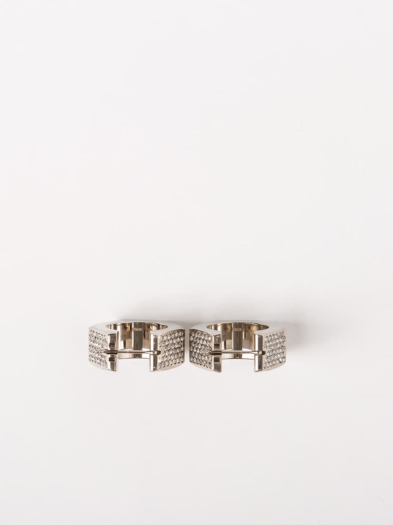 Off White, bijou, bague, boucles d'oreilles,