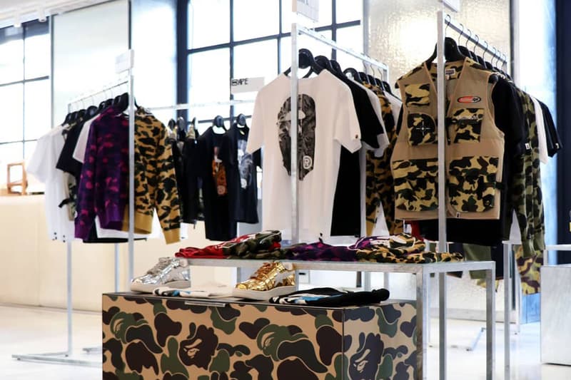 Photo BAPE Galeries Lafayette