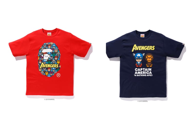 BAPE dévoile sa nouvelle collection avec Marvel ainsi que sa date de sortie