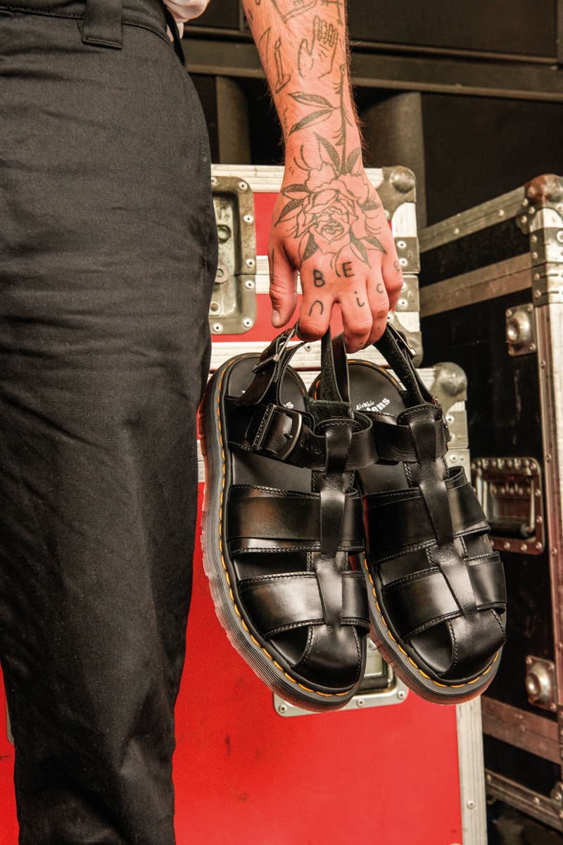 Lookbook des sandales Core de Dr. Martens