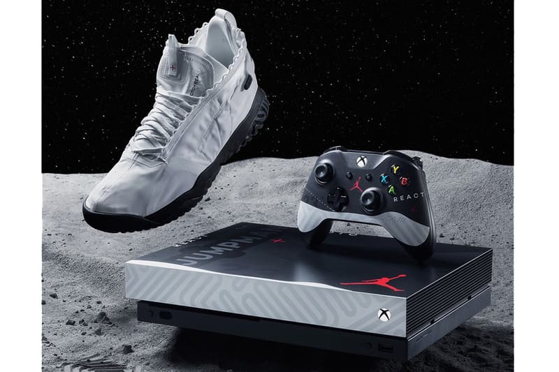 Xbox One X Jordan concours custom console
