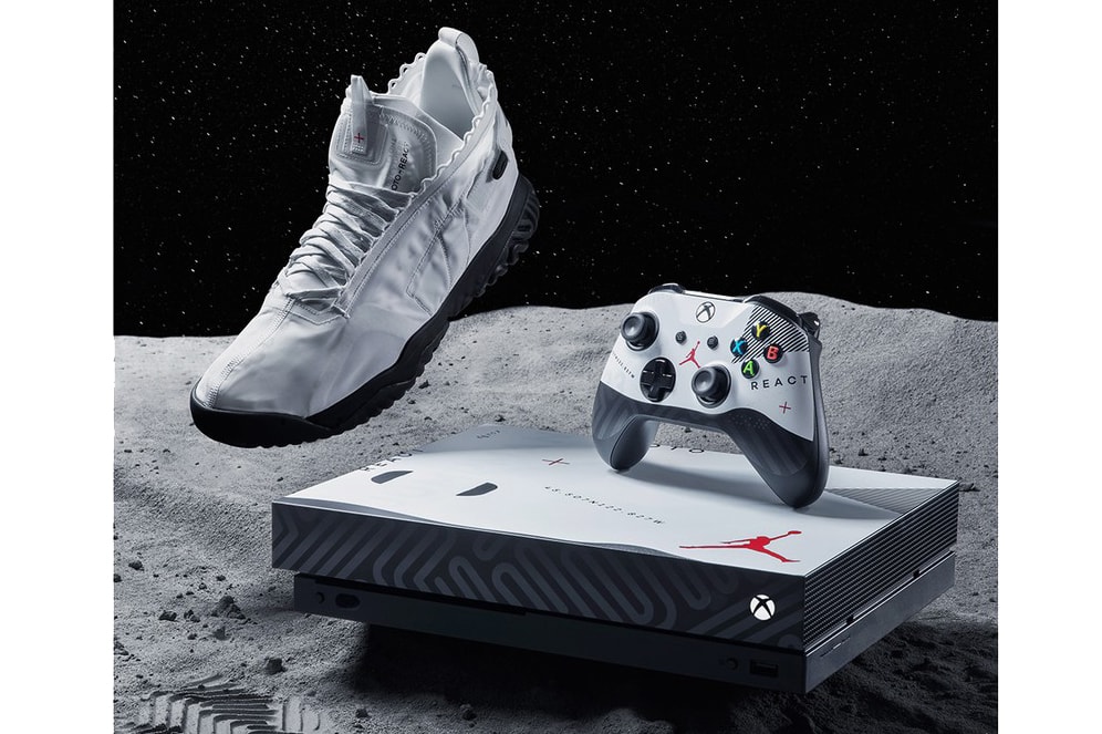 Xbox One X Jordan concours custom console 
