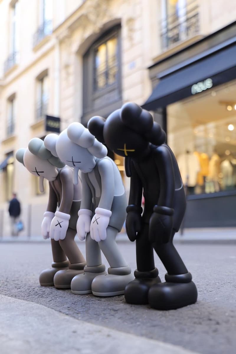 KAWS Medicom Toy Nous Paris figurines shop photos