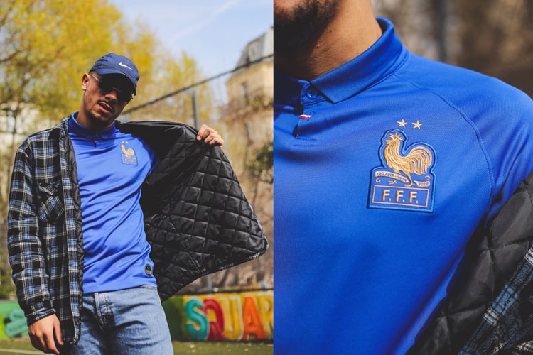 Le maillot de l'équipe de France spécial centenaire de la FFF est de nouveau en vente