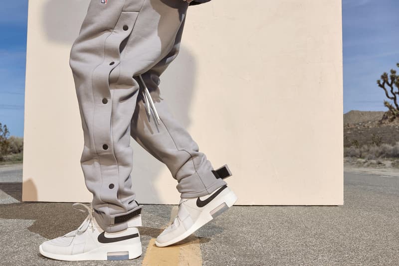 nike fear of god air raid collection photos sortie
