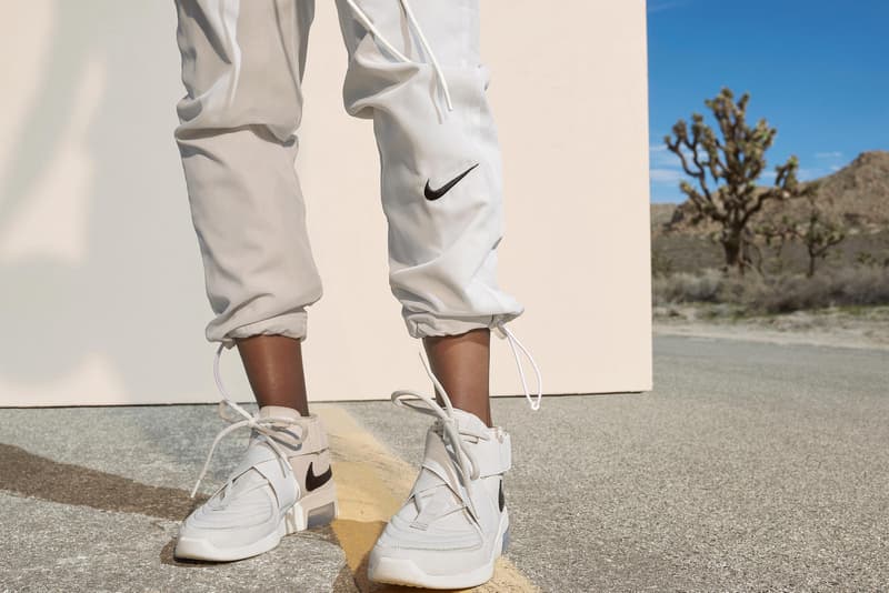 nike fear of god air raid collection photos sortie