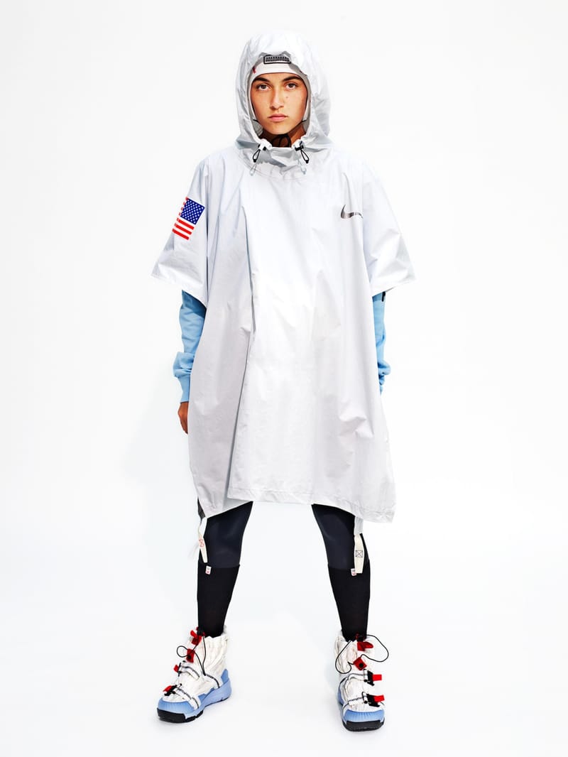 tom sachs x nike poncho