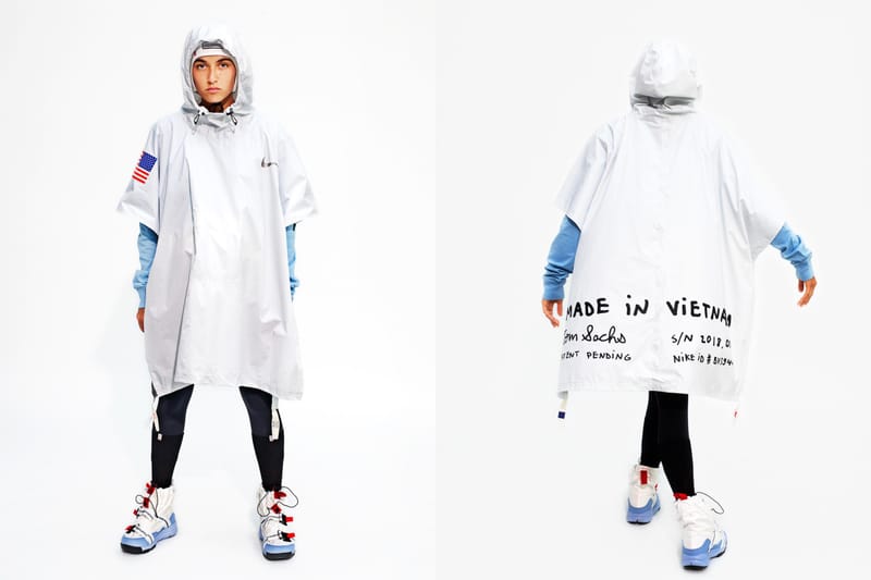 Nike et Tom Sachs présentent leur collection NIKECRAFT avec un "poncho explosif"