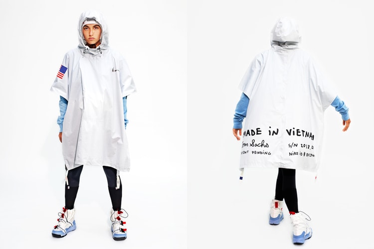 Nike et Tom Sachs présentent leur collection NIKECRAFT avec un "poncho explosif"