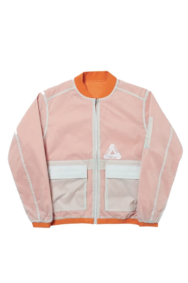 Palace bombers t-shirs sweat photos drop semaine