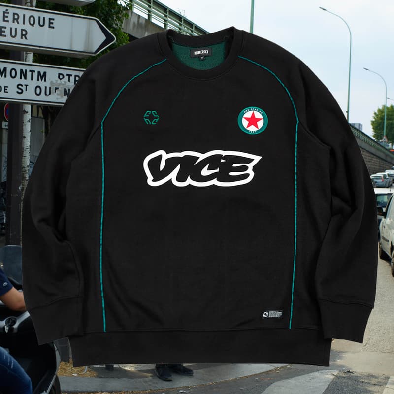 Photo de la collab Red Star FC x Nivelcrack