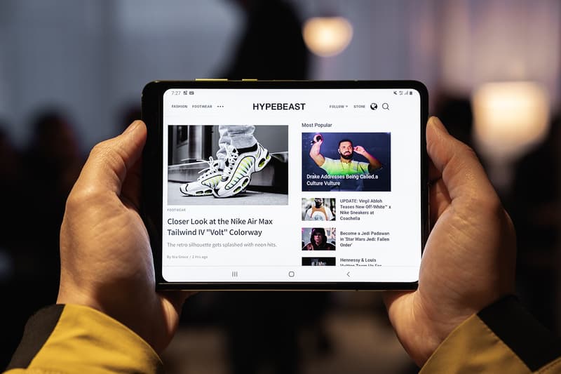 Photos du Samsung Galaxy Fold