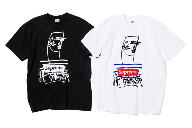 Supreme Jean Paul Gaultier Drop 11 avril photos