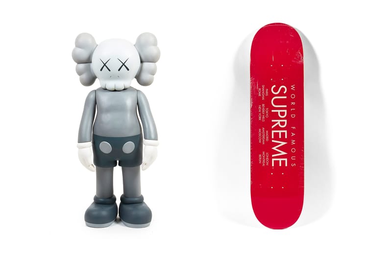Supreme, KAWS... Découvrez les objets de la prochaine vente aux enchères dédiée à la street culture à Paris