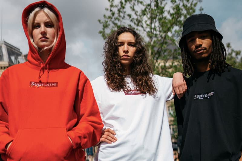 Photo Supreme x Swarovski Box Logo