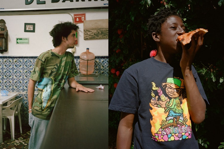 Inspiré par Ghost Rider ou Dali, Supreme dévoile neuf nouveaux t-shirts pour le printemps