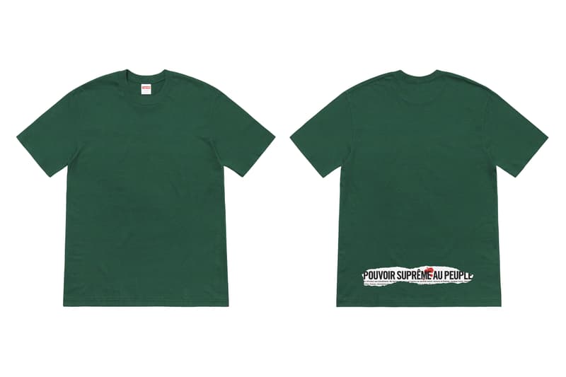 Supreme t-shirt printemps été 2019 ghost rider dali cupidon photos sortie