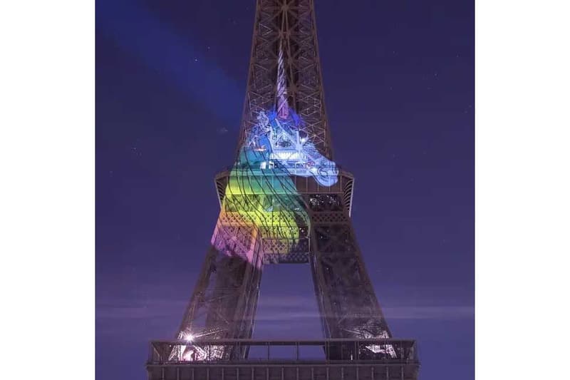 Tour Eiffel John Hammon Licorne Projection Photos art